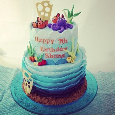 Under the sea birthday cake  - Cake by Priscilla's Cakes