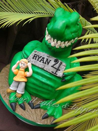 T rex - Cake by Love it cakes