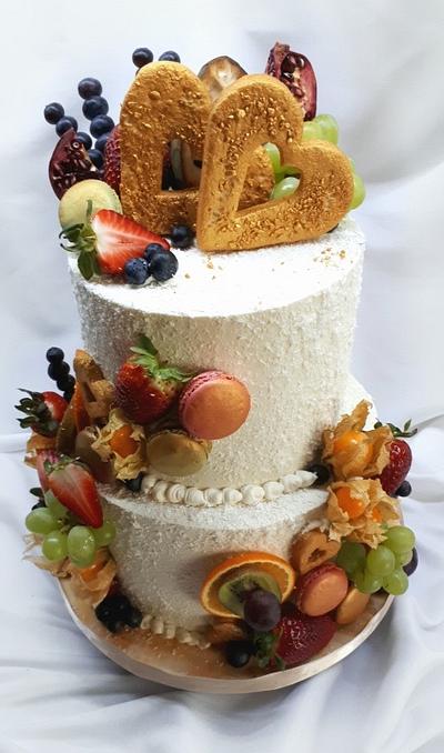  Wedding in natural style - Cake by Kaliss
