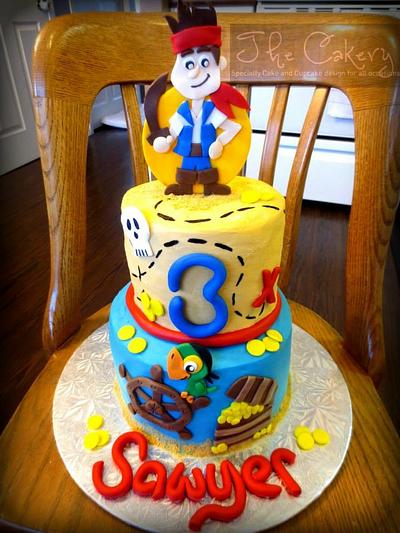 Jake the Pirate - Cake by The Cakery 