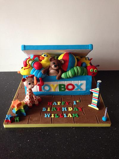 Toybox cake  - Cake by Donnajanecakes 