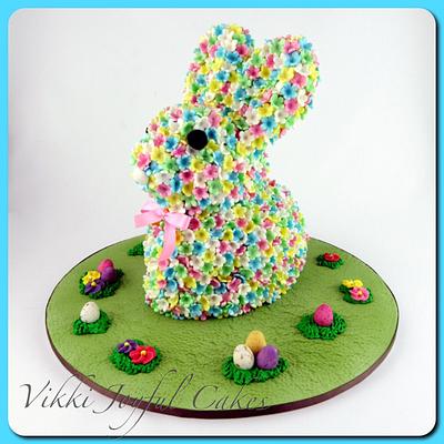 Easter Bunny - Cake by Vikki Joyful Cakes