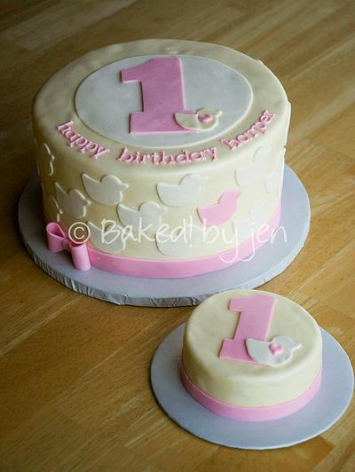 First Birthday Ducks - Cake by Jen
