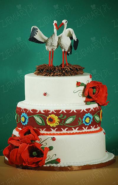wedding cake - Cake by Anna Krawczyk-Mechocka