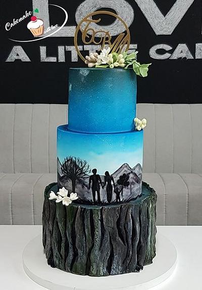 Wedding cake - Cake by Cakemake