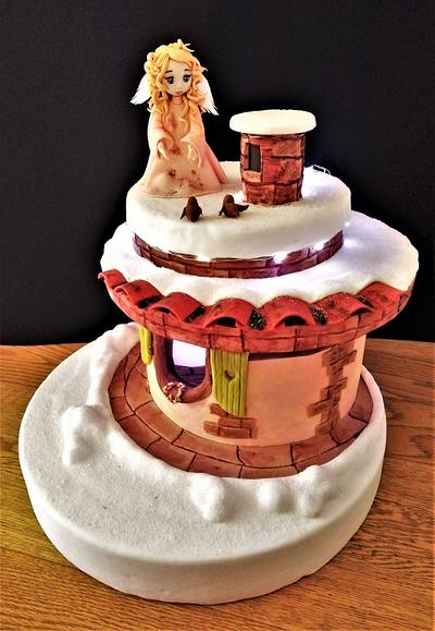 Il Natale del pastorello - Children´s Classic book Sweet Collaboration - Cake by Clara