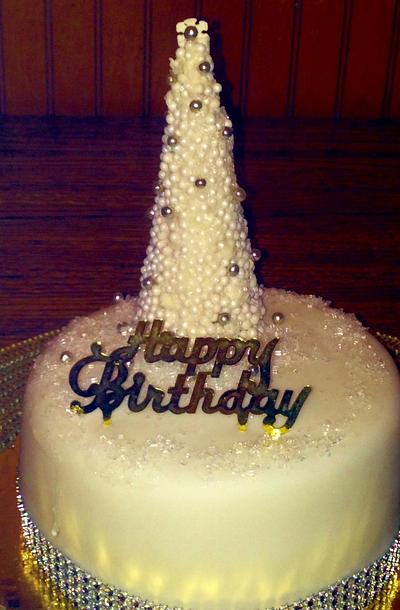Birthday at Christmas - Cake by Joyful Cakes