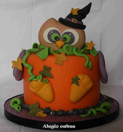 Owl cake - Cake by Alessandra Rainone