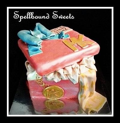 Michael Kors Gift Box Cake - Cake by Bethanny Jo