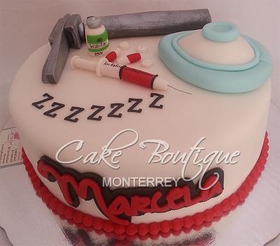Anesthesiologist Cake - Cake by Cake Boutique Monterrey