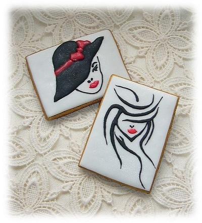 Woman cookie - Cake by Bożena