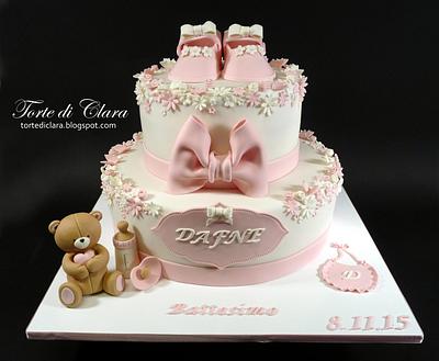 Baptism cake - Cake by Clara