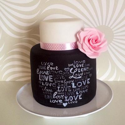 LOVE - Cake by Dasa
