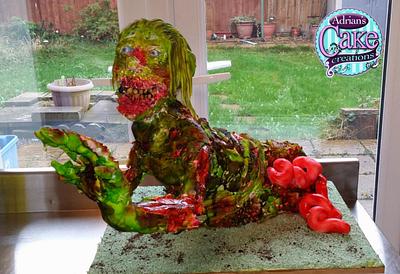Crawling Zombie - Cake by realdealuk