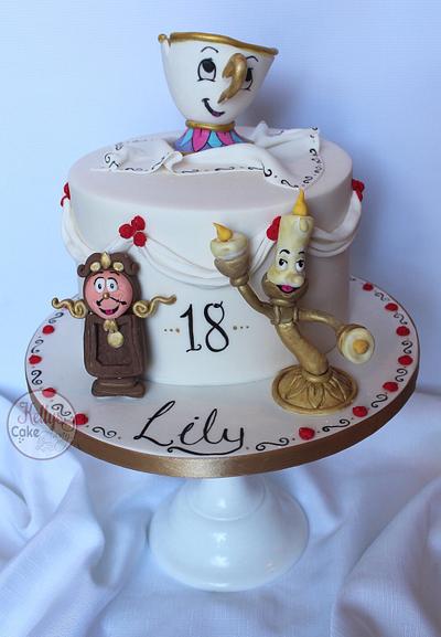 Be Our Guest!  - Cake by Kelly Hallett