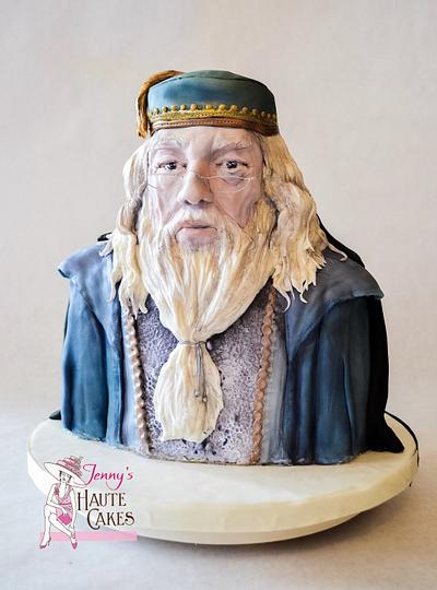 Dumbledore and Voldemort Heroes and Villains Collaboration Cake - Cake by Jenny Kennedy Jenny's Haute Cakes