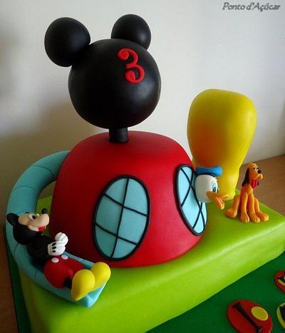 Michey Mouse Clubhouse - Cake by PontodAcucar