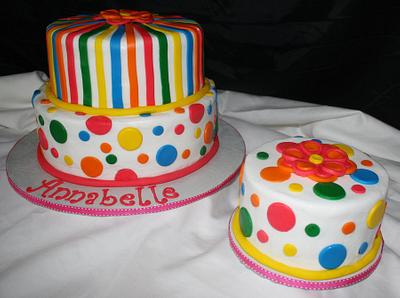 1st birthday.... - Cake by Dee