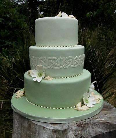 Celtic by the Sea - Cake by Shani's Sweet Creations