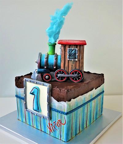 toy train - Cake by Torty Zeiko