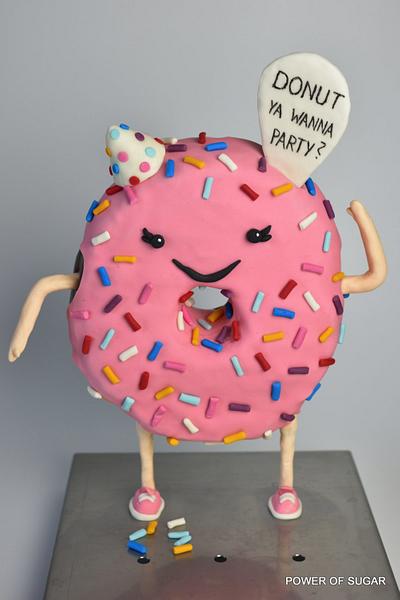Donut Ya wanna Party!! - Cake by Power Of Sugar