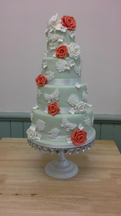 Wedding cake - Cake by Wendy 