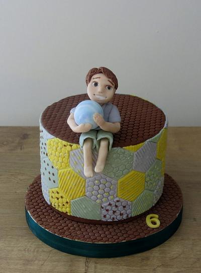 Barefoot Boy with a Ball - Cake by The Garden Baker