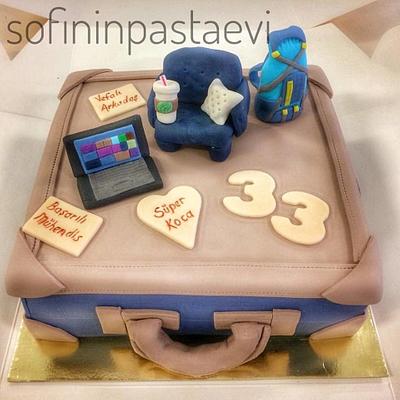 Travel Cake - Cake by  Sofi's Cake House