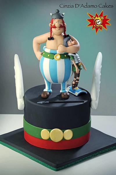 Obelix  for "Cake Con Collaboration 2017" - Cake by D'Adamo Cinzia
