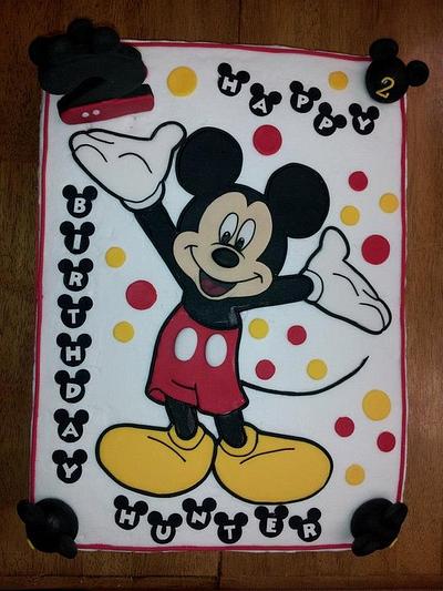 Mickey Mouse Birthday Cake - Cake by Peggy