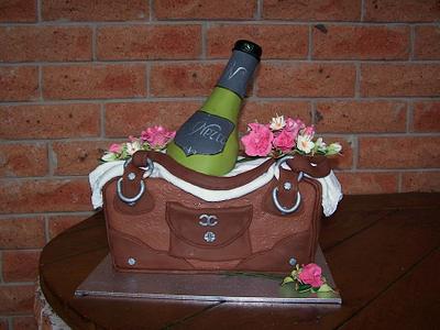 Chanel bag cake - Cake by The Custom Piece of Cake
