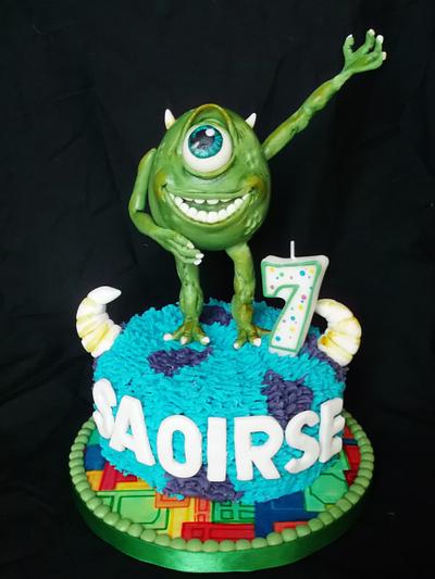 Monsters Inc. for my daughter!! - Cake by fitzy13