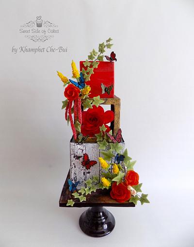 Secret Garden @The Flutter Collaboration  - Cake by Sweet Side of Cakes by Khamphet 