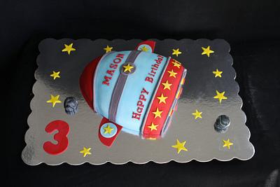 Rocket Cake - Cake by CakeCreationsCecilia