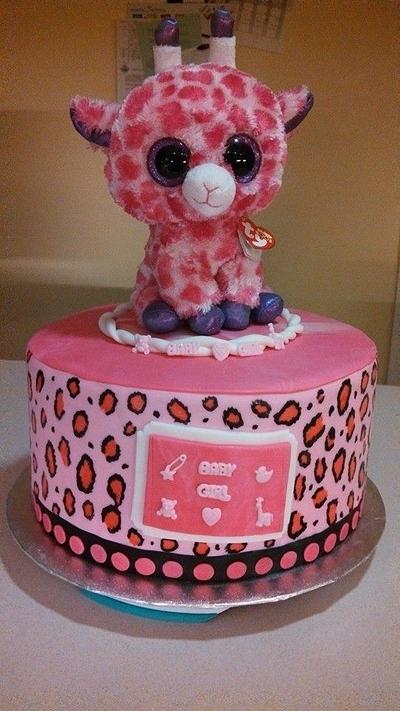 Giraffe Baby Shower 2 - Cake by lcantelmo