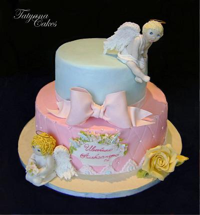 Cake with angels - Cake by Tatyana Cakes