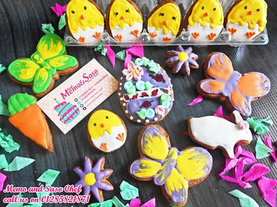 Easter cookies  - Cake by Mero Wageeh