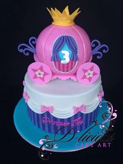 Princess Cake - Cake by D-licious Cake Art
