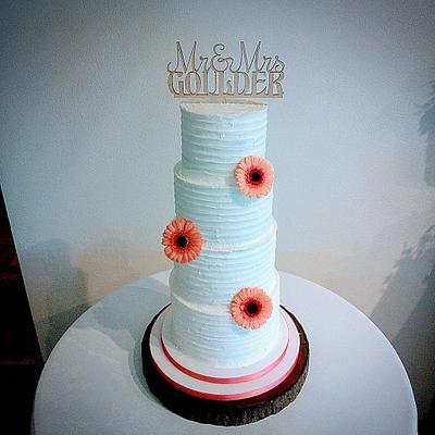 White Wedding 💖 - Cake by DayDreams UK
