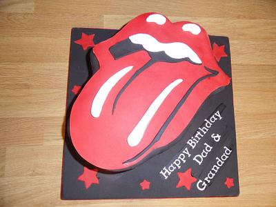 Rolling Stones - Cake by Lisa Pallister