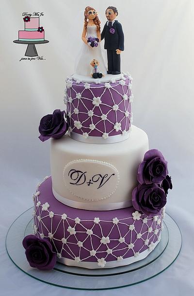 Wedding cake - Cake by Marie