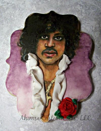 Prince Tribute cookie  - Cake by Ahimsa