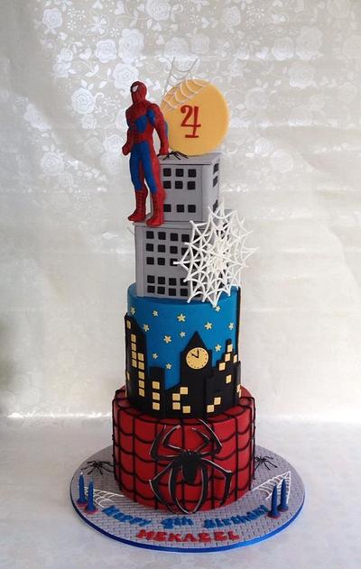 Spiderman cake - Cake by Cakes for mates