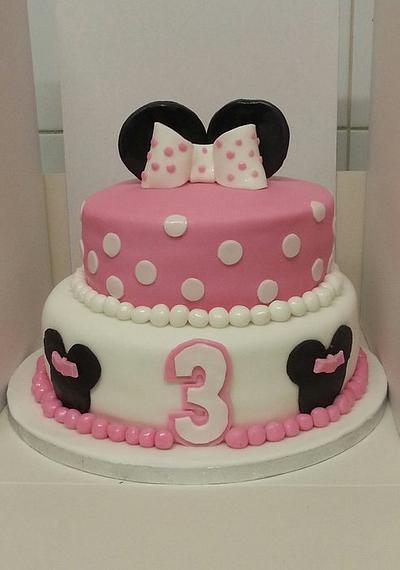 minnie mouse cake - Cake by kelly