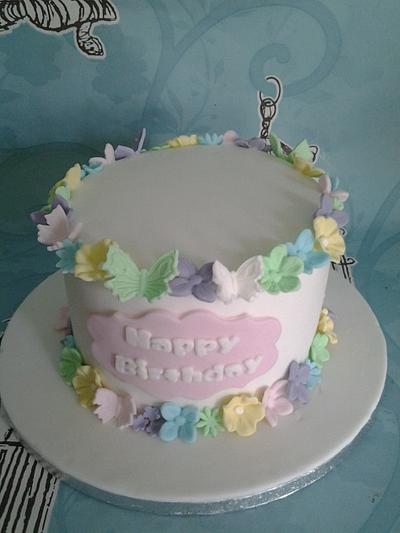 pretty pastels - Cake by Cakes galore at 24
