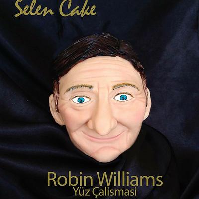 Robin williams face - Cake by sibelsah