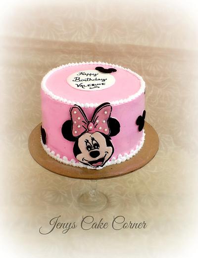 Mini Mouse - Cake by Jeny John