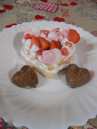 mini cream tart - Cake by Littlesweety cake