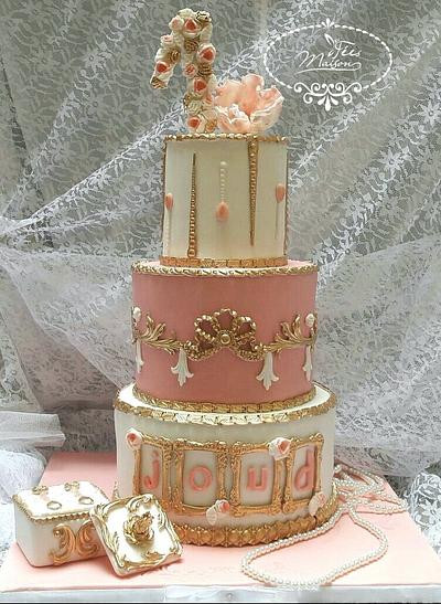  Baby Girl Cake - Cake by Fées Maison (AHMADI)