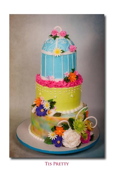 60th Birthday Cake - Cake by Jan Dunlevy 